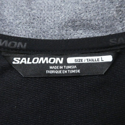 【中古】SALOMON | サロモン RUNLIFE HOODIE ナイロンジャケット LC2027000 ブラック サイズ：L