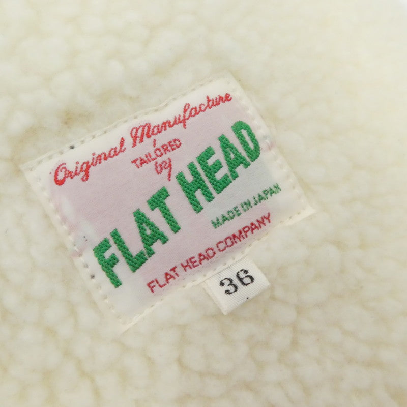 【中古】THE FLAT HEAD | ザフラットヘッド その他アウター ブラウン