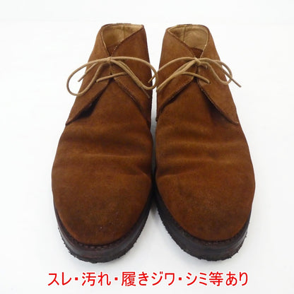 【中古】SAN FRANCISCO | サンフランシスコ スウェードチャッカブーツ ブーツ 26.5cm ブラウン