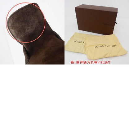 【中古】LOUIS VUITTON | ルイ・ヴィトン マイクロダミエスエード ブーツ サイズ:25.0cm