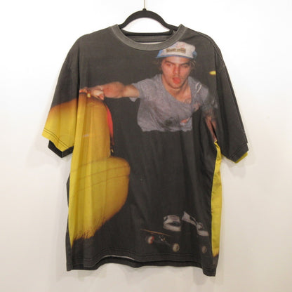 【中古】Supreme | シュプリーム Dash Snow S/S TOP 半袖Ｔシャツ グレー サイズ：M