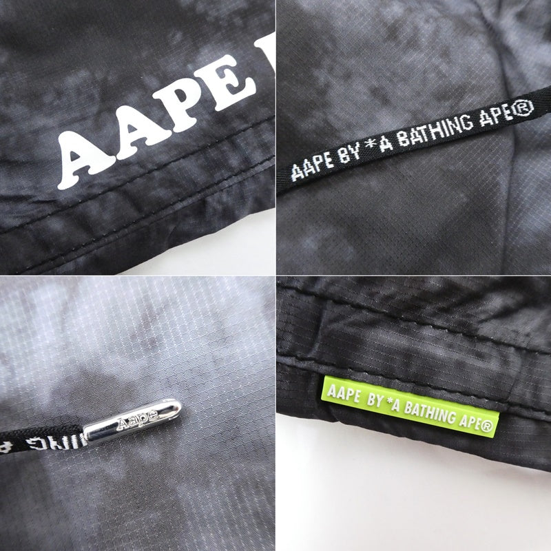【中古】AAPE BY A BATHING APE | エーエイプバイアベイシングエイプ AAPE WOVEN REVERSIBLE SHORTS ショートパンツ AAPSPM6842XXI サイズ：S