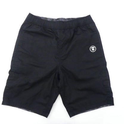 【中古】AAPE BY A BATHING APE | エーエイプバイアベイシングエイプ AAPE WOVEN REVERSIBLE SHORTS ショートパンツ AAPSPM6842XXI サイズ：S