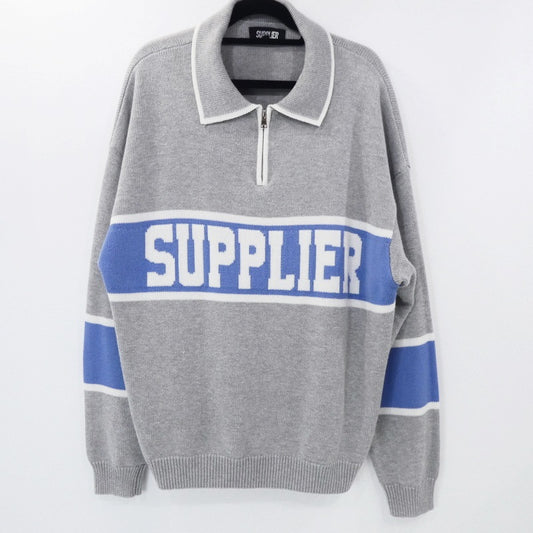 【中古】SUPPLIER | サプライヤー ニット グレー