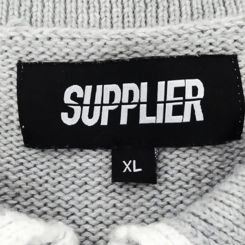 【中古】SUPPLIER | サプライヤー ニット グレー