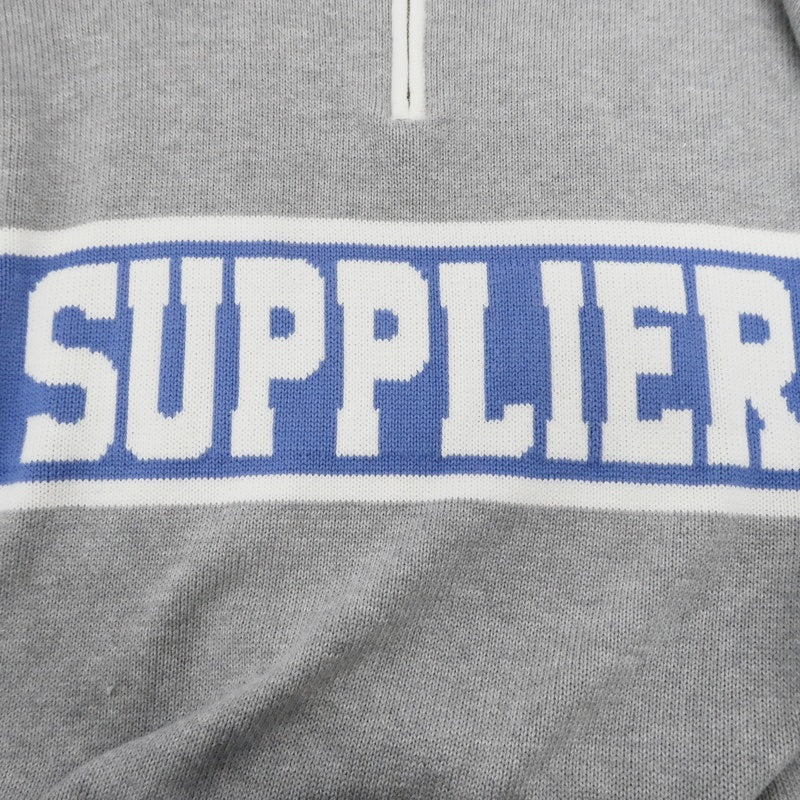 【中古】SUPPLIER | サプライヤー ニット グレー