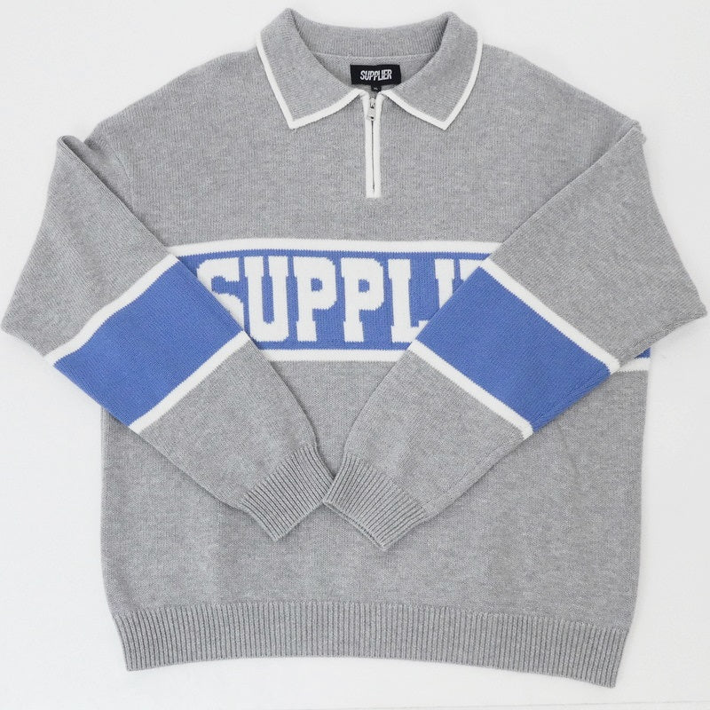【中古】SUPPLIER | サプライヤー ニット グレー