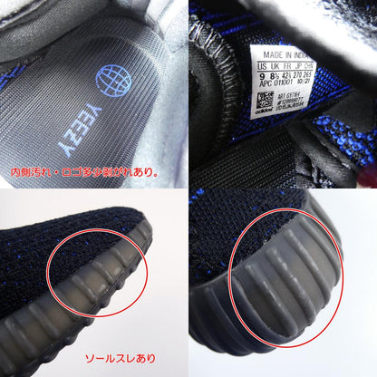 【中古】adidas | アディダス YEEZY BOOST 350 V2 スニーカー GY7164 27.0cm ブラック