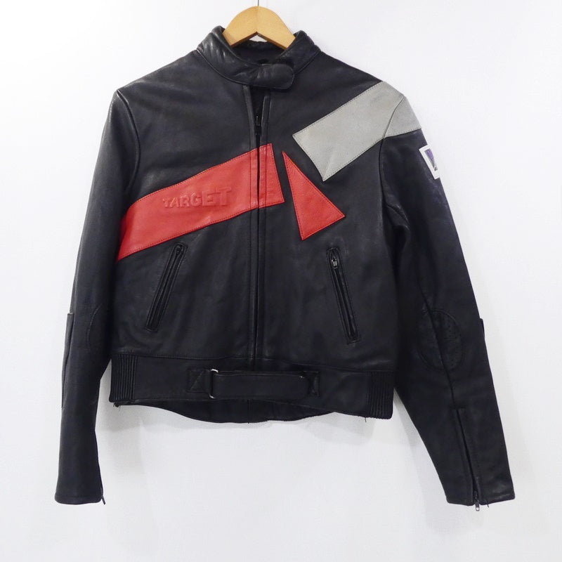 【中古】 ライダースジャケット ブラック