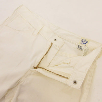 【中古】orSlow | オアスロウ 生成りペインターパンツ パンツ アイボリー