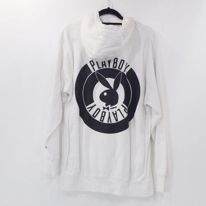 【中古】EXAMPLE | イグザンプル パーカー 2019S/S ホワイト サイズ：XXL