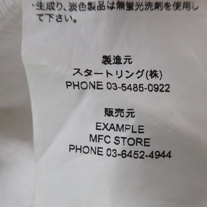【中古】EXAMPLE | イグザンプル パーカー 2019S/S ホワイト サイズ：XXL