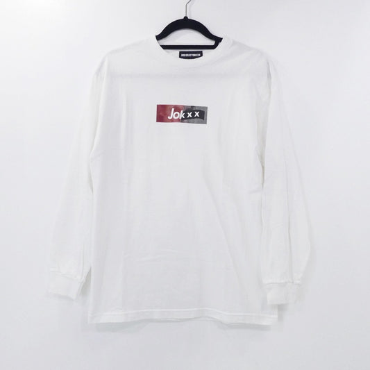 【中古】GOD SELECTION XXX | ゴッドセレクショントリプルエックス JOKER L/S CREW NECK 長袖Ｔシャツ KKT010 ホワイト