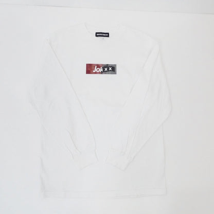 【中古】GOD SELECTION XXX | ゴッドセレクショントリプルエックス JOKER L/S CREW NECK 長袖Ｔシャツ KKT010 ホワイト