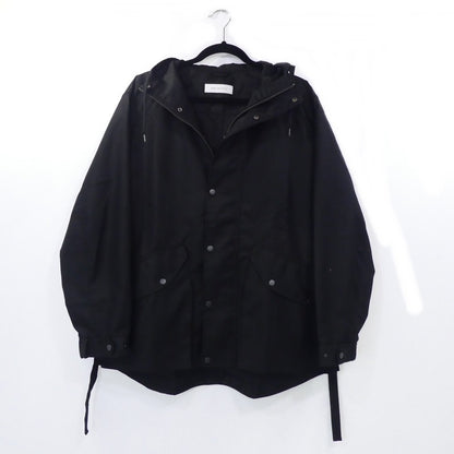 【中古】PERS PROJECTS | パースプロジェクト LUCAS HOOD BLOUSON マウンテンパーカー 23SP-17121 ブラック サイズ：2