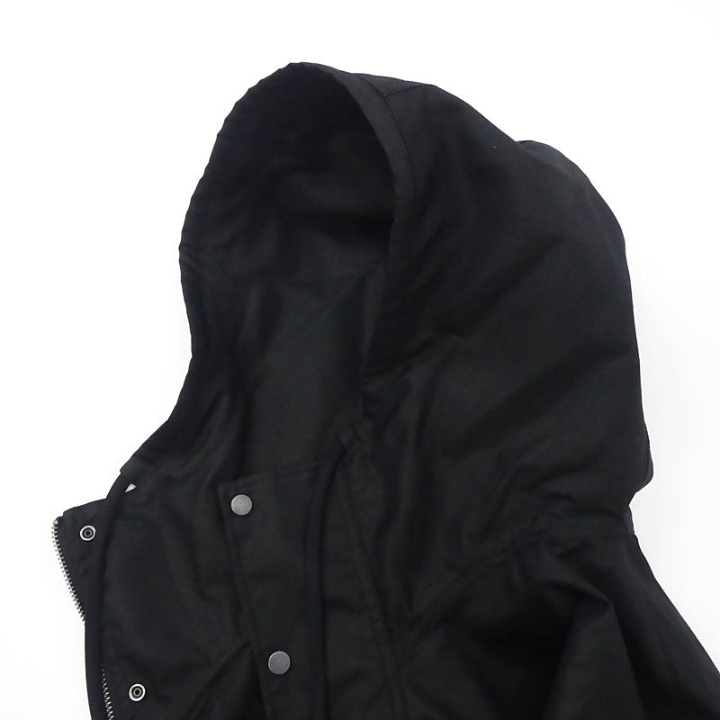 【中古】PERS PROJECTS | パースプロジェクト LUCAS HOOD BLOUSON マウンテンパーカー 23SP-17121 ブラック サイズ：2