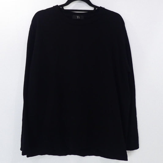 【中古】Y's | ワイズ 長袖Ｔシャツ ブラック
