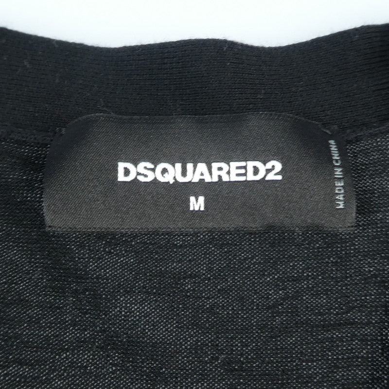 【中古】DSQUARED2 | ディースクエアード カーディガン ブラック