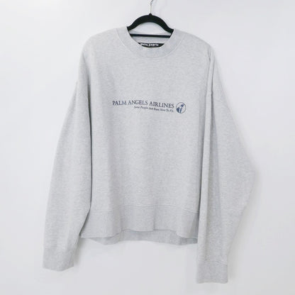 【中古】Palm Angels | パームエンジェルス スウェット グレー