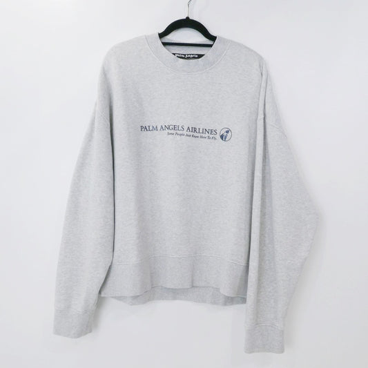 【中古】Palm Angels | パームエンジェルス スウェット グレー