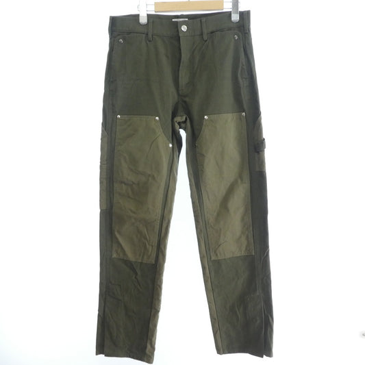 【中古】 パンツ オリーブ