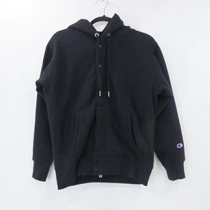 【中古】Champion | チャンピオン REVERSEWEAVE リラクシングスナップパーカ その他アウター C8-S123 年式:2020A/W ブラック サイズ：S