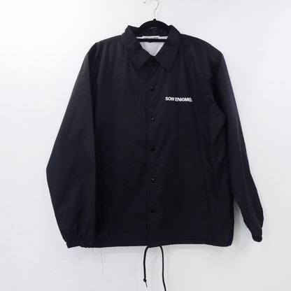 【中古】ENIGMA | エニグマ/イニグマ 令和平家物語 COACH JACKET その他アウター ブラック サイズ：L