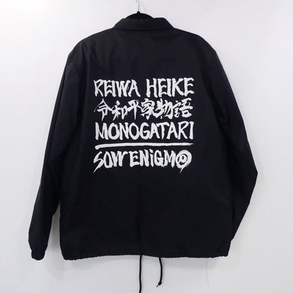 【中古】ENIGMA | エニグマ/イニグマ 令和平家物語 COACH JACKET その他アウター ブラック サイズ：L