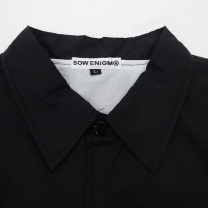 【中古】ENIGMA | エニグマ/イニグマ 令和平家物語 COACH JACKET その他アウター ブラック サイズ：L