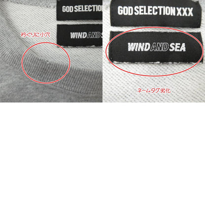 【中古】WIND AND SEA | ウィンダンシーウインダンシー スウェット グレー