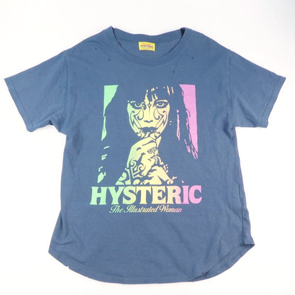 【中古】HYSTERIC GLAMOUR | ヒステリックグラマー 半袖Ｔシャツ ネイビー