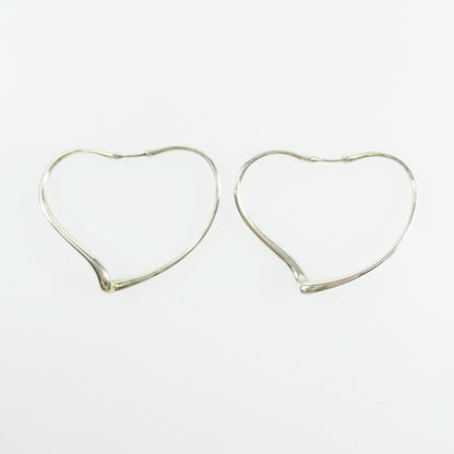 【中古】Tiffany&co | ティファニー オープンハートフープ ピアス 60020129