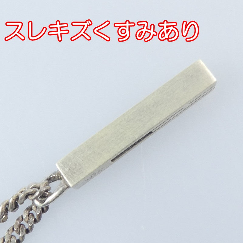 【中古】GUCCI | グッチ ブランデッドGバー ネックレス 225055