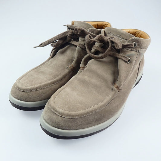 【中古】Salvatore Ferragamo | サルヴァトーレフェラガモ ブーツ サイズ:US9(27.0cm程度) ベージュ
