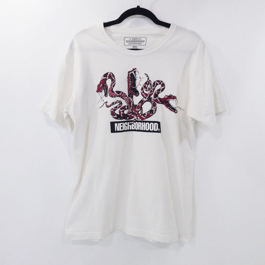 【中古】NEIGHBORHOOD | ネイバーフッド RATTLESNAKE-2/C-TEE.SS 半袖Ｔシャツ ホワイト サイズ：M