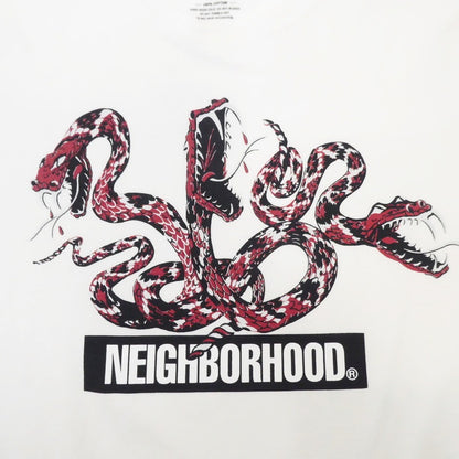 【中古】NEIGHBORHOOD | ネイバーフッド RATTLESNAKE-2/C-TEE.SS 半袖Ｔシャツ ホワイト サイズ：M