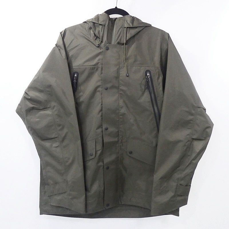 【中古】NANGA | ナンガ AURORA 3LAYER FIELD SHELL PARKA マウンテンパーカー カーキ サイズ：L