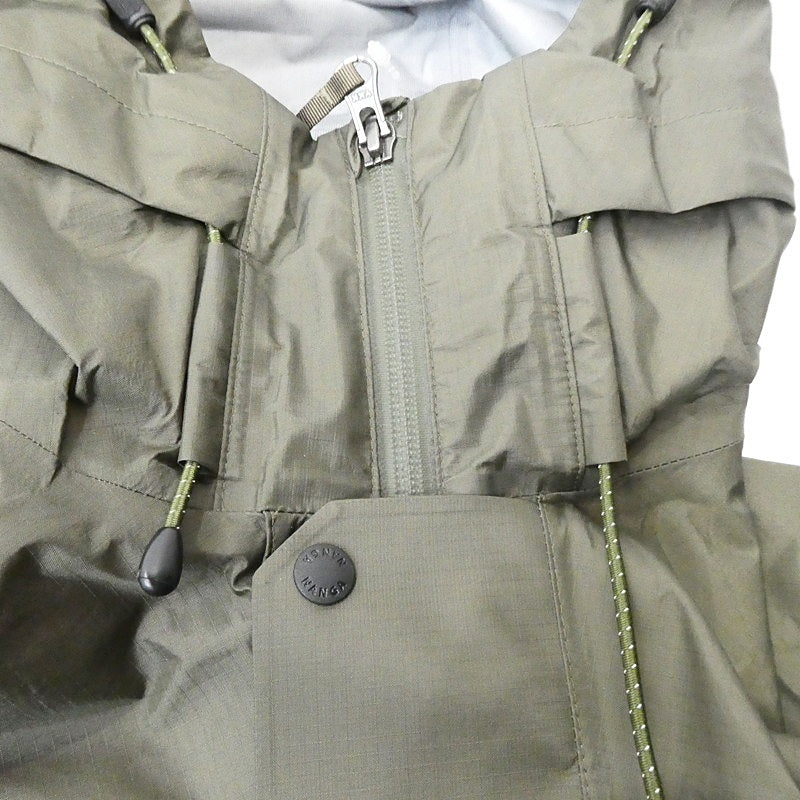 【中古】NANGA | ナンガ AURORA 3LAYER FIELD SHELL PARKA マウンテンパーカー カーキ サイズ：L