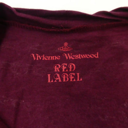 【中古】Vivienne Westwood Red Label | ヴィヴィアンウエストウッド レッドレーベル オーブプリントロングカットソー ワンピース 16-03-532002 サイズ：2