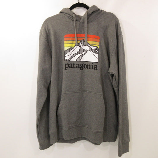 【中古】patagonia | パタゴニア Line Logo Ridge Uprisal Hoody パーカー グレー サイズ：L