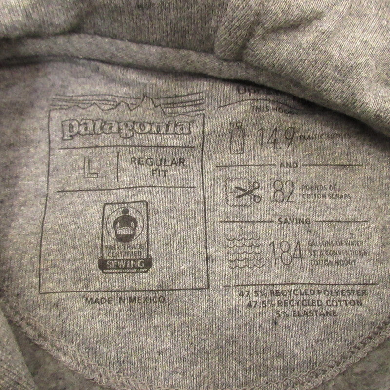 【中古】patagonia | パタゴニア Line Logo Ridge Uprisal Hoody パーカー グレー サイズ：L