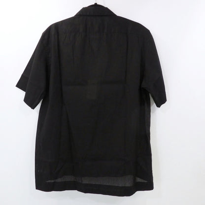 【中古】Paul Smith | ポール・スミス Seeahand 半袖シャツ 124182 ブラック サイズ：L