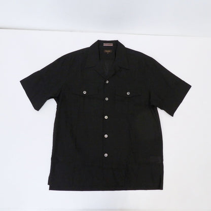 【中古】Paul Smith | ポール・スミス Seeahand 半袖シャツ 124182 ブラック サイズ：L