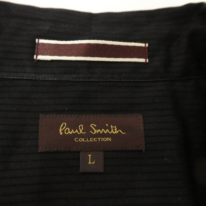 【中古】Paul Smith | ポール・スミス Seeahand 半袖シャツ 124182 ブラック サイズ：L