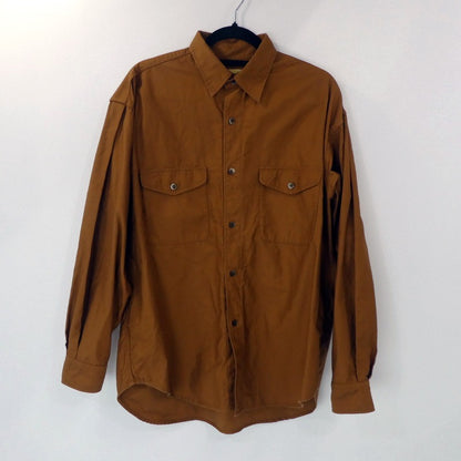 【中古】 長袖シャツ ブラウン