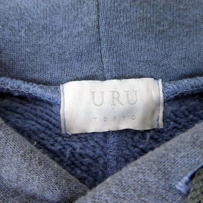 【中古】URU | ウル パーカー ブルー