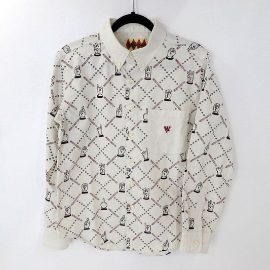 【中古】WEIRDO | ウィアード 長袖シャツ アイボリー