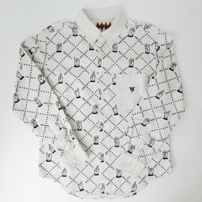 【中古】WEIRDO | ウィアード 長袖シャツ アイボリー