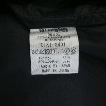 【中古】CRIMIE | クライミー 長袖シャツ ブラック