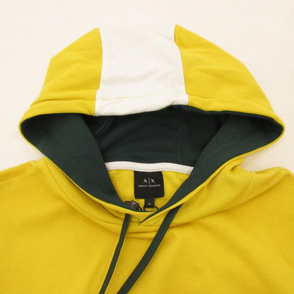 【中古】ARMANI EXCHANGE | アルマーニエクスチェンジ プルオーバーパーカー パーカー 2019S/S イエロー サイズ：M
